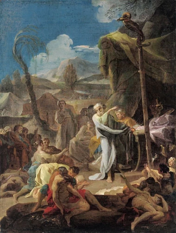 Mosè e il serpente di brinzo